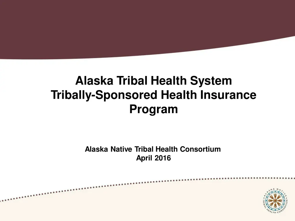 alaska tribal health system tribally sponsored n.w