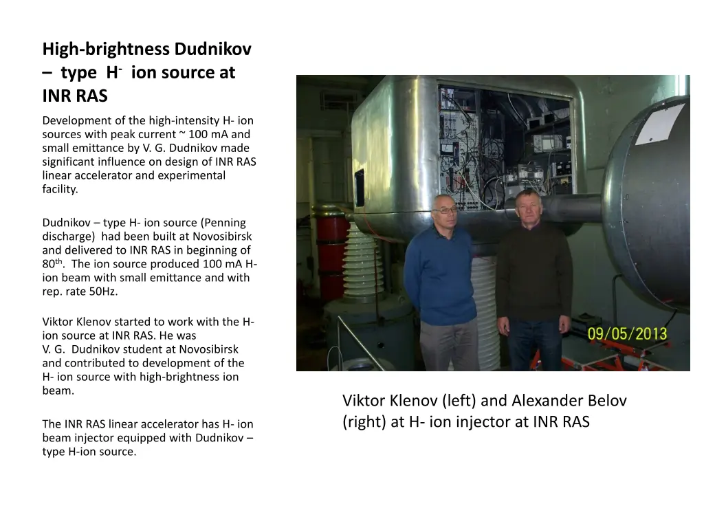 high brightness dudnikov type h ion source n.w