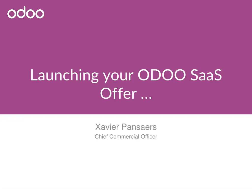 launching your odoo saas offer n.w