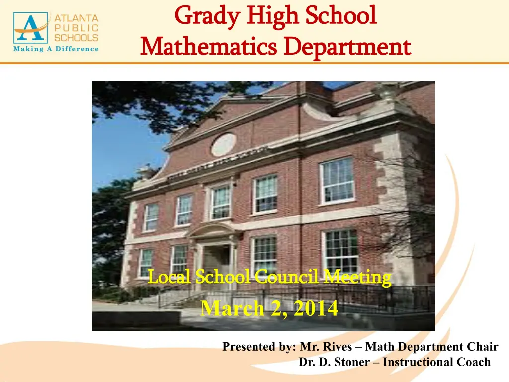 grady high school grady high school mathematics n.w