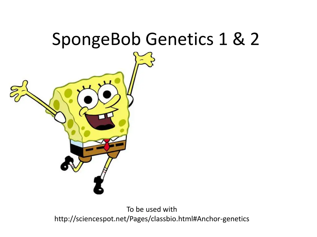 spongebob genetics 1 2 n.w