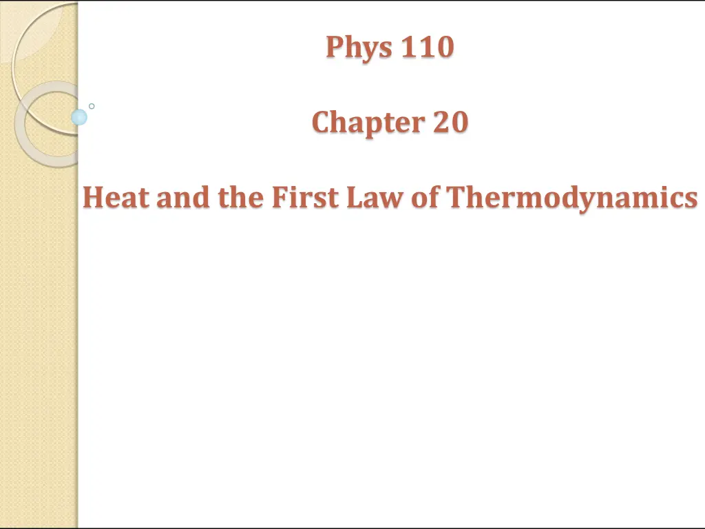 phys 110 n.w
