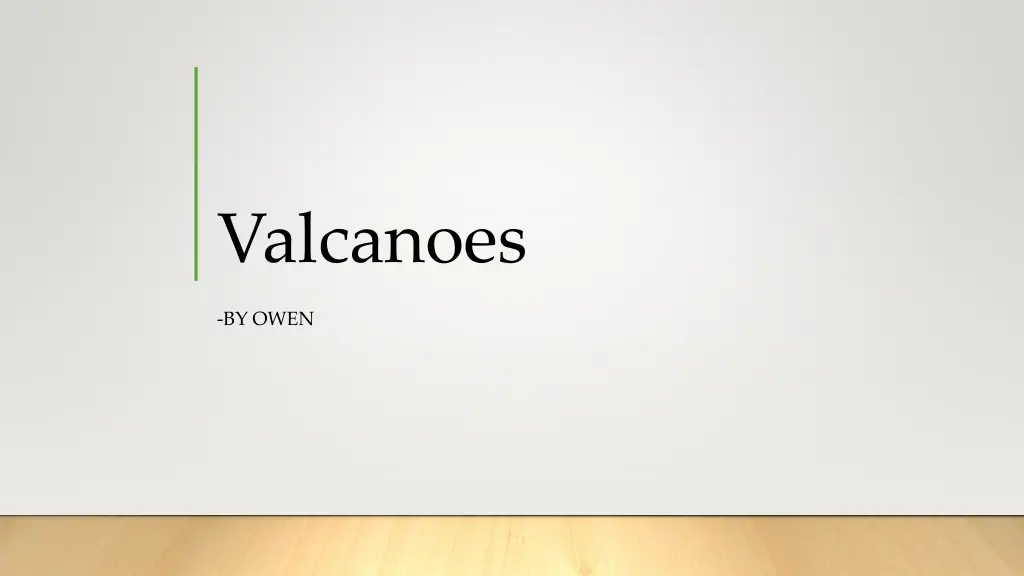 valcanoes n.w