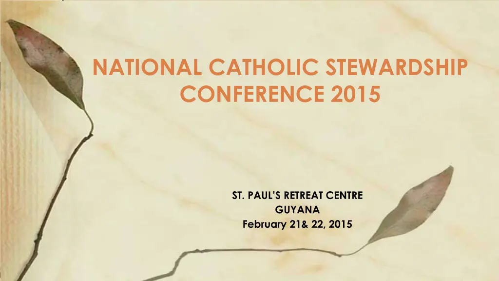national catholic stewardship conference 2015 n.w