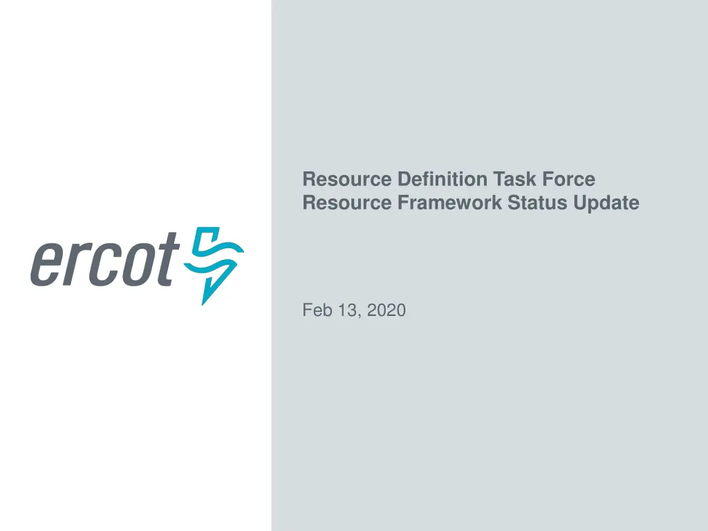 resource definition task force resource framework n.w