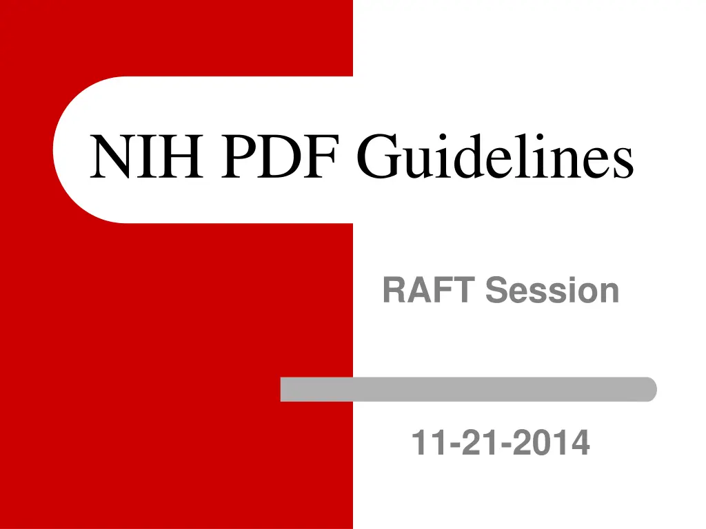 nih pdf guidelines n.w
