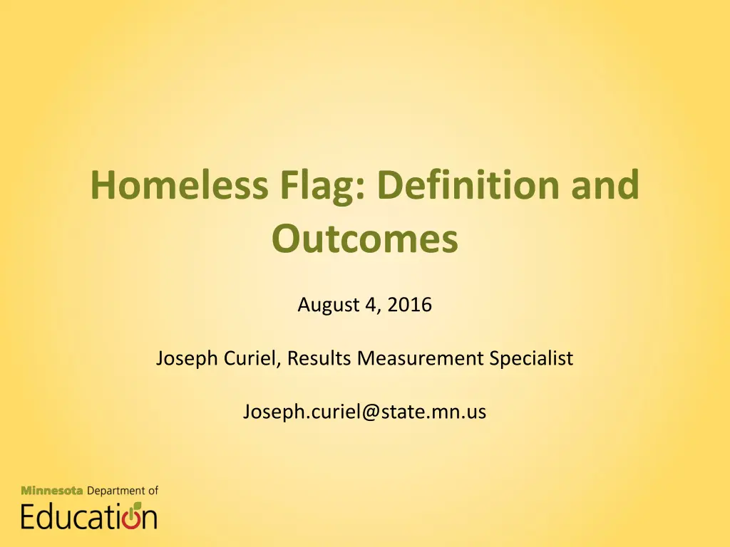 homeless flag definition and outcomes n.w