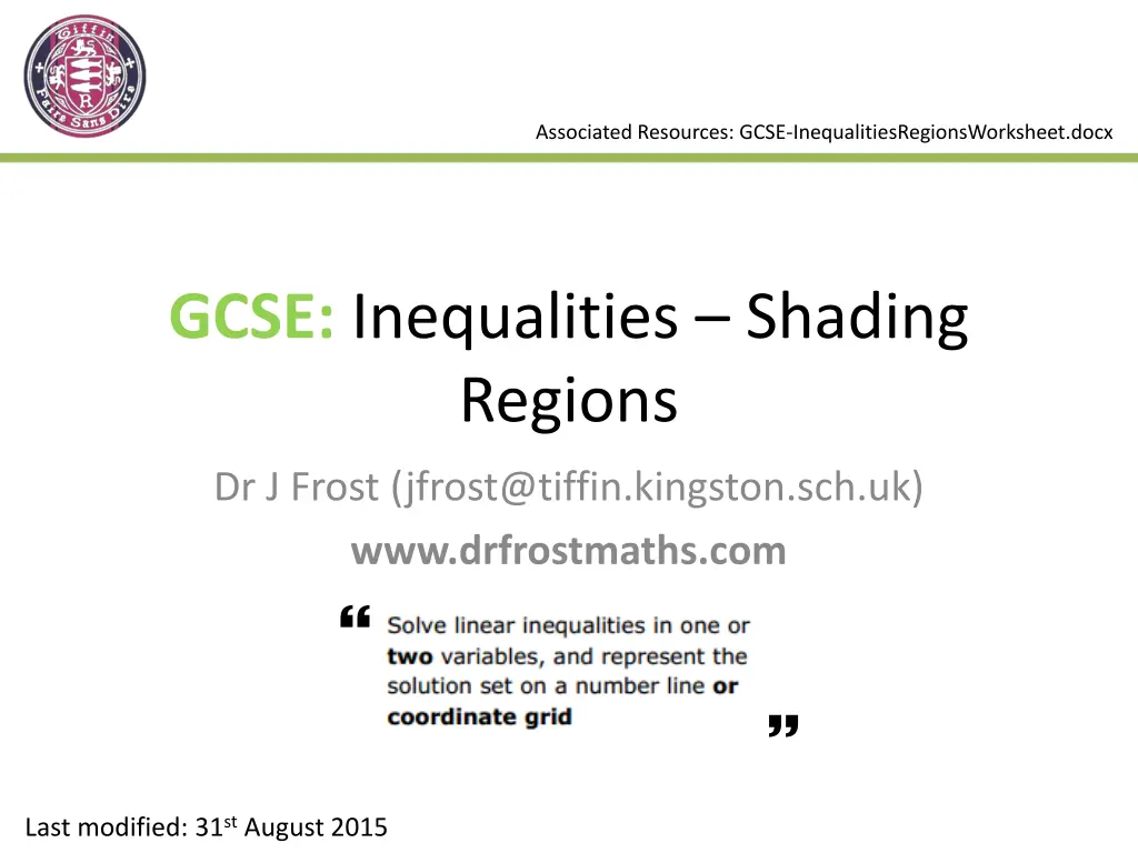 associated resources gcse n.w