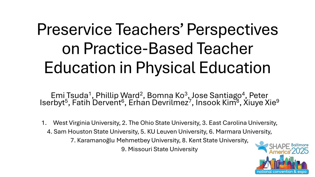 preservice teachers perspectives on practice n.w