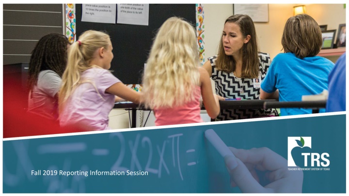 Overview of Fall 2019 Reporting Information Session