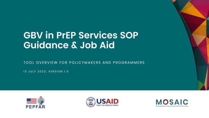 Addressing Gender-Based Violence in PrEP Programs