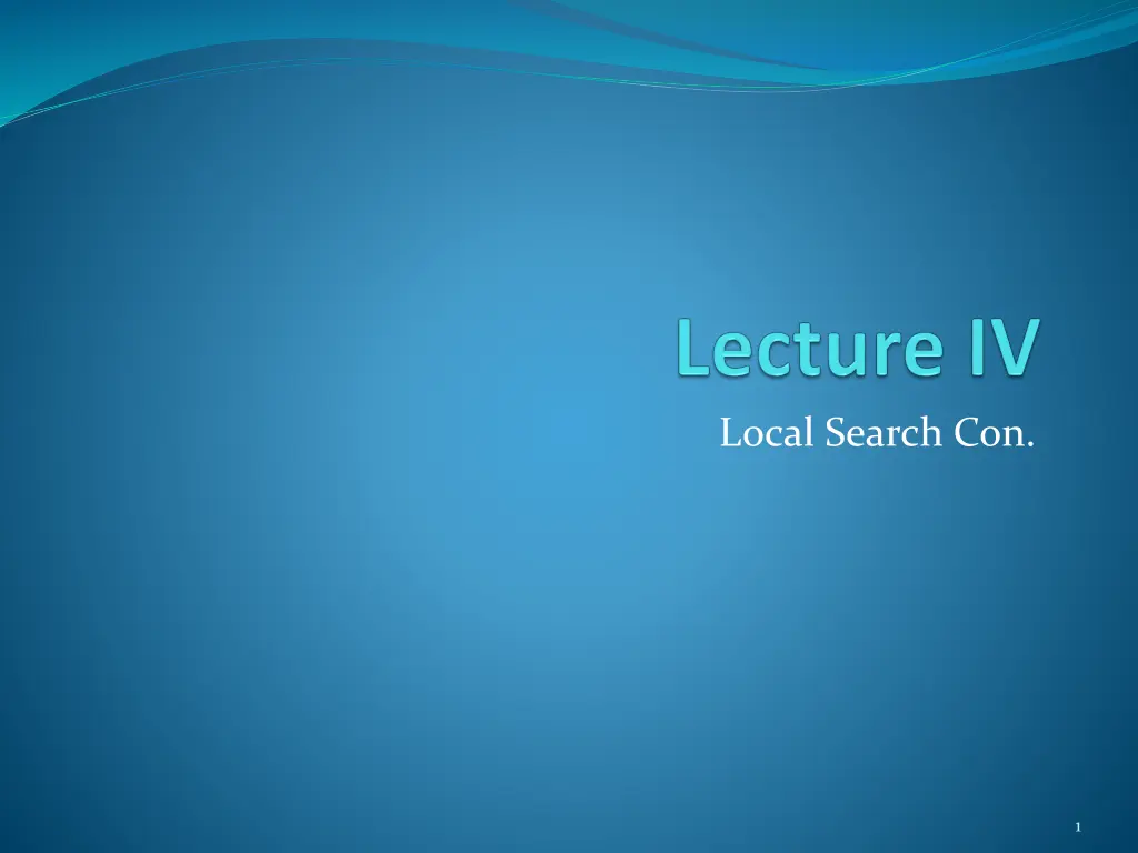local search con n.w