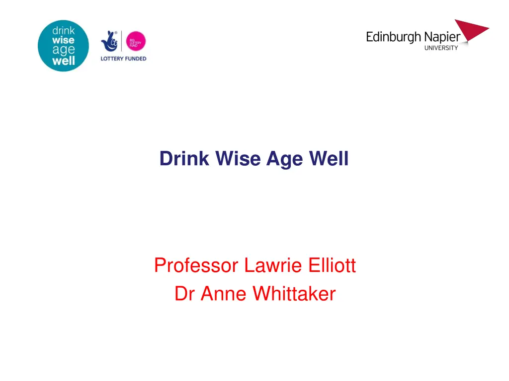 drink wise age well n.w