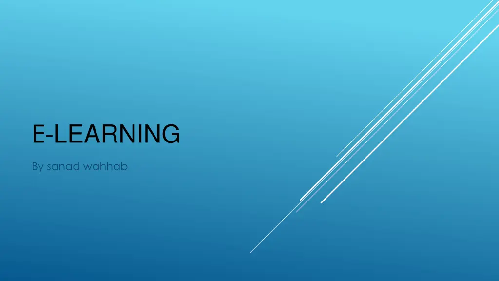 e learning n.w