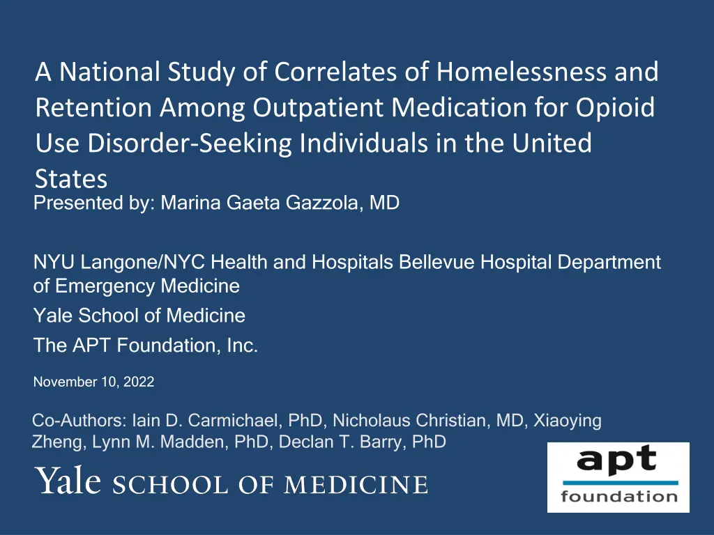 a national study of correlates of homelessness n.w