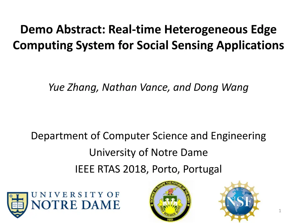 demo abstract real time heterogeneous edge n.w