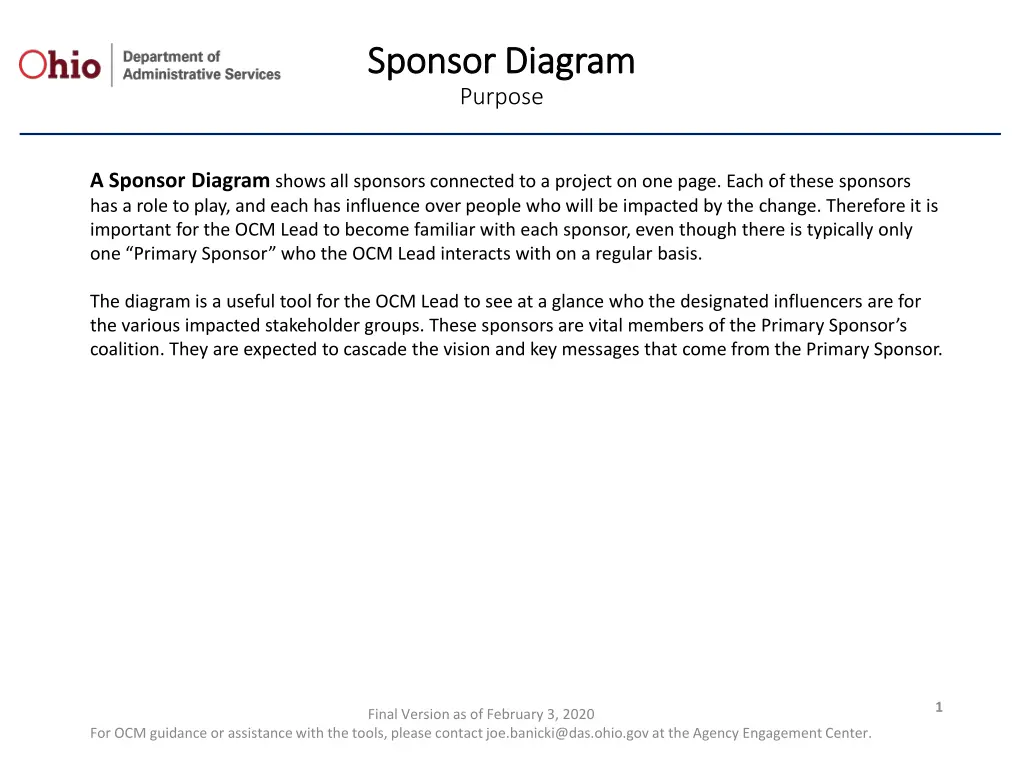 sponsor diagram sponsor diagram purpose n.w