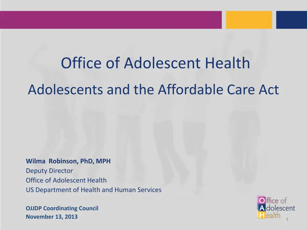 office of adolescent health adolescents n.w