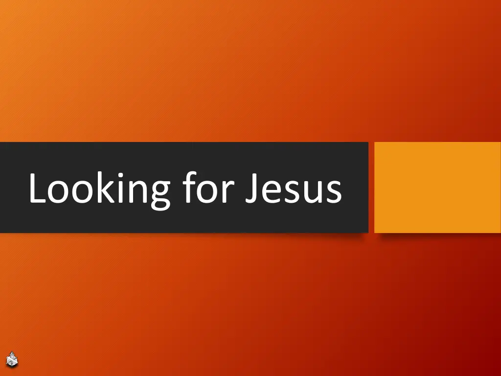 looking for jesus n.w