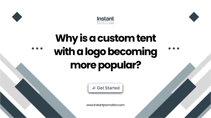 Why Businesses are Investing in Custom Logo Tents?