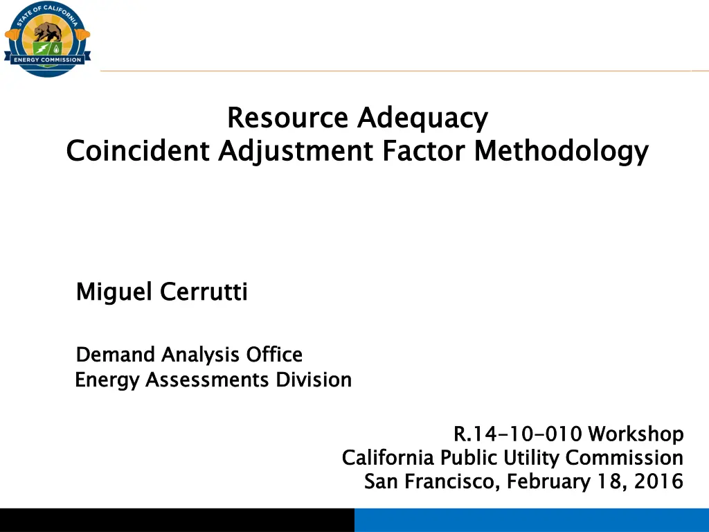 resource adequacy n.w