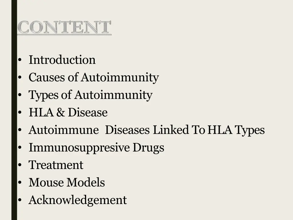 introduction causes of autoimmunity types n.w