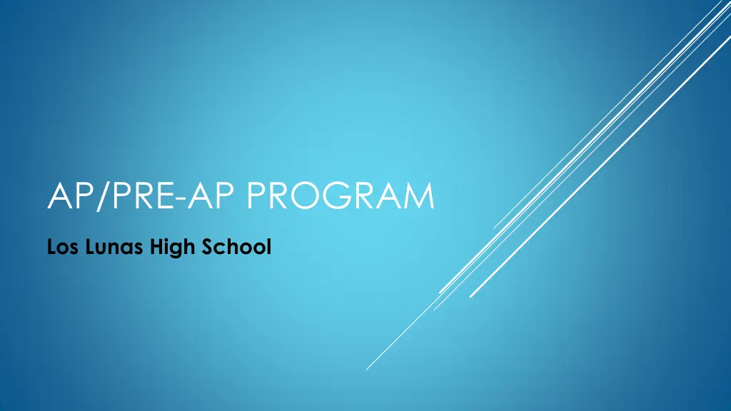 ap pre ap program n.w