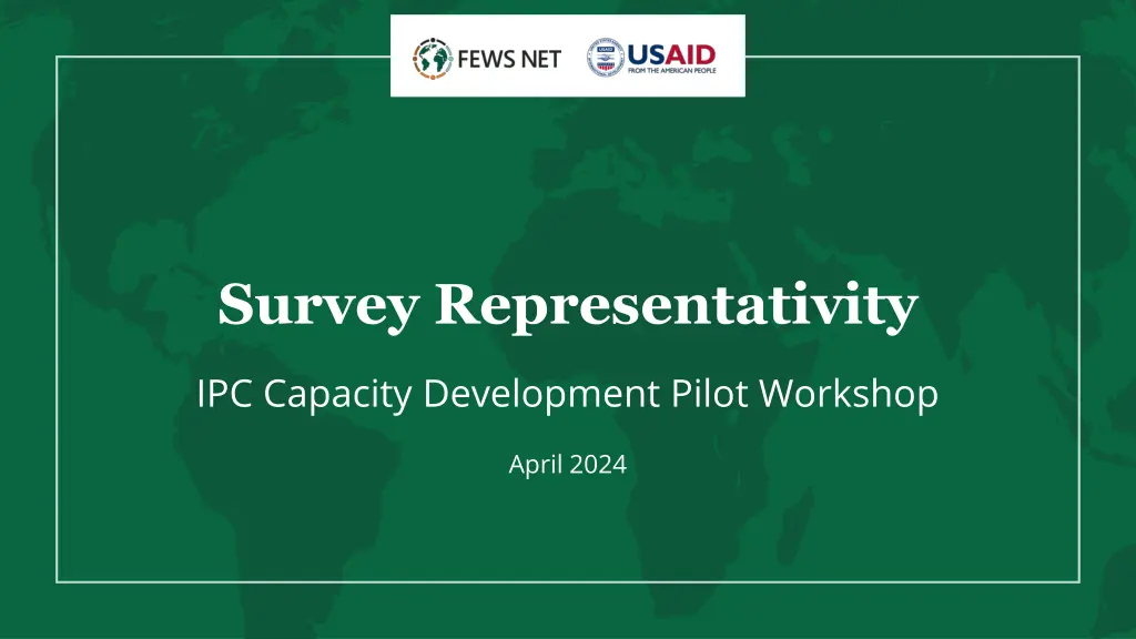 survey representativity n.w