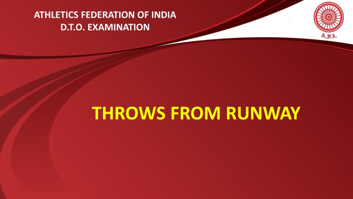 THROWS FROM RUNWAY
