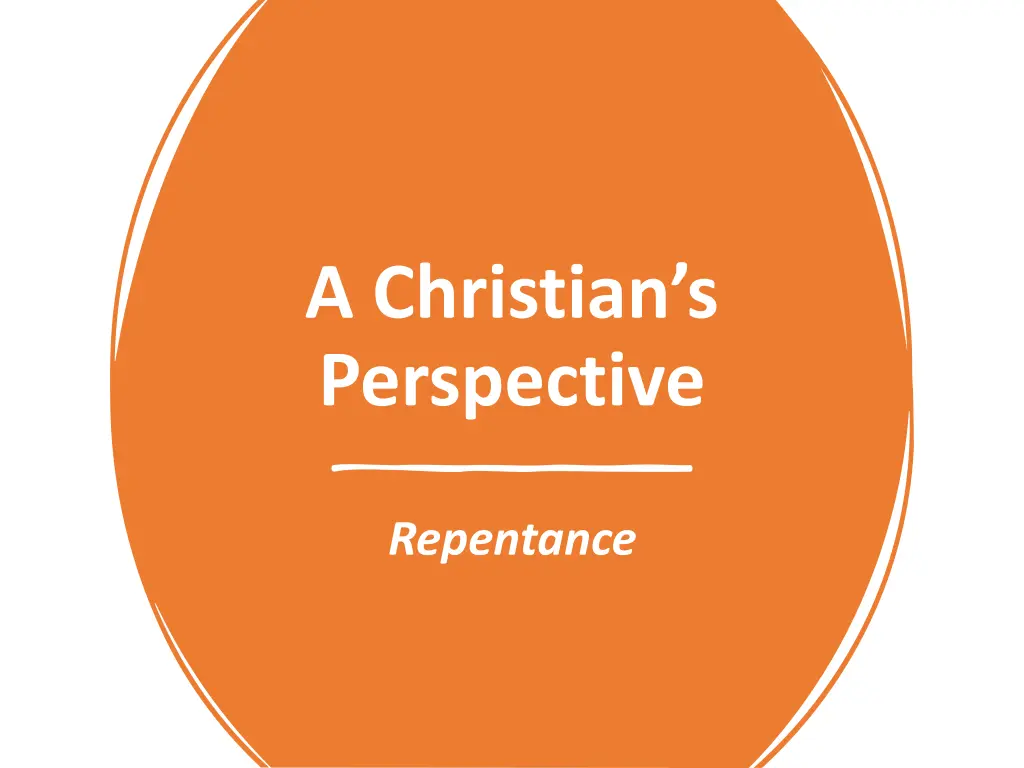 a christian s perspective n.w