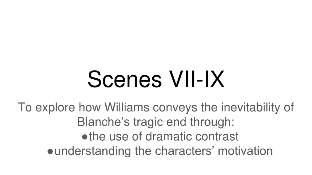 scenes vii ix n.w