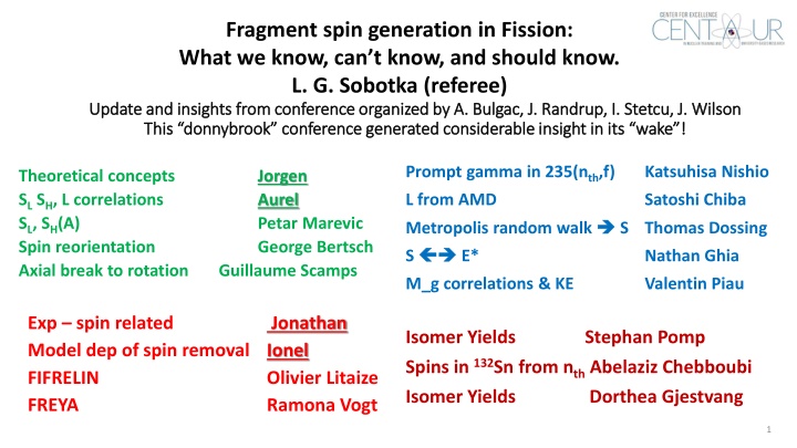 Insights on Fragment Spin Generation in Fission: What We Know