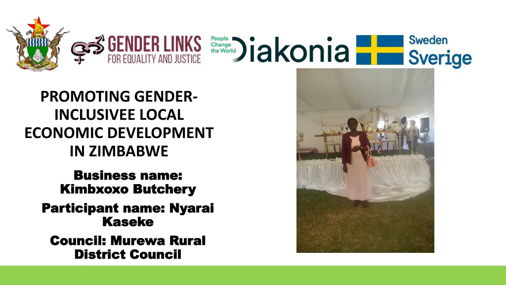 promoting gender inclusivee local economic n.w