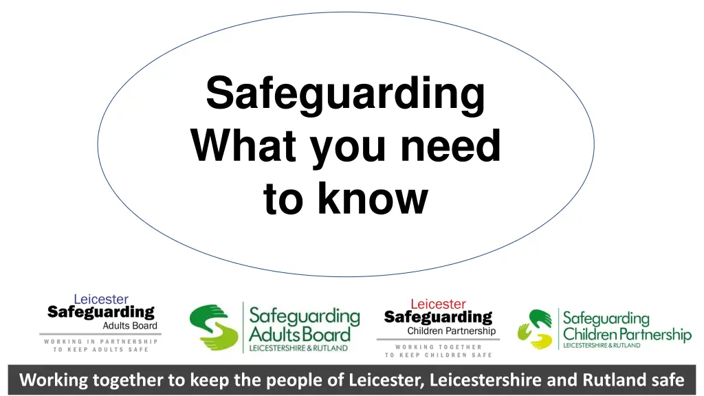 safeguarding what you need to know n.w