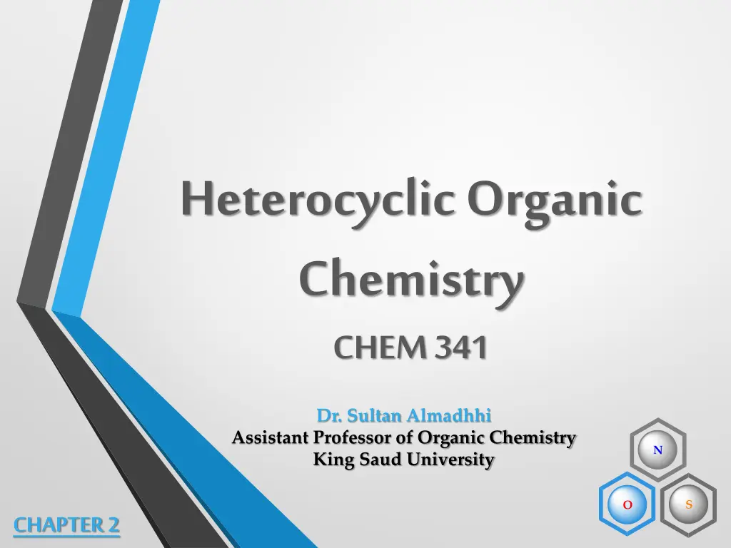 heterocyclic organic chemistry chem 341 n.w