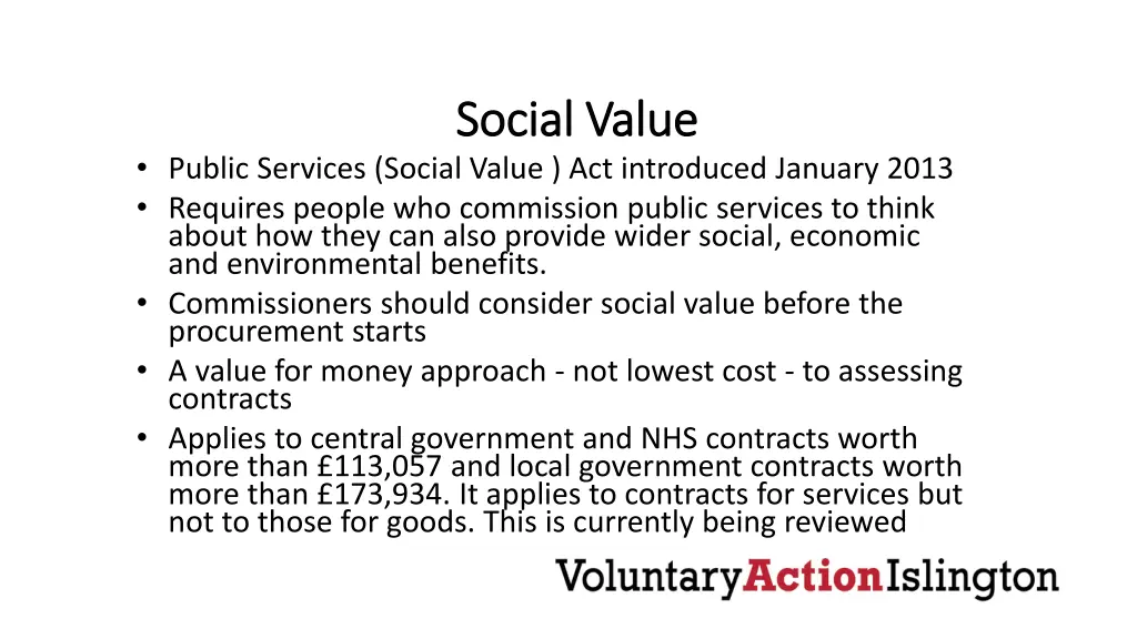 social value social value n.w