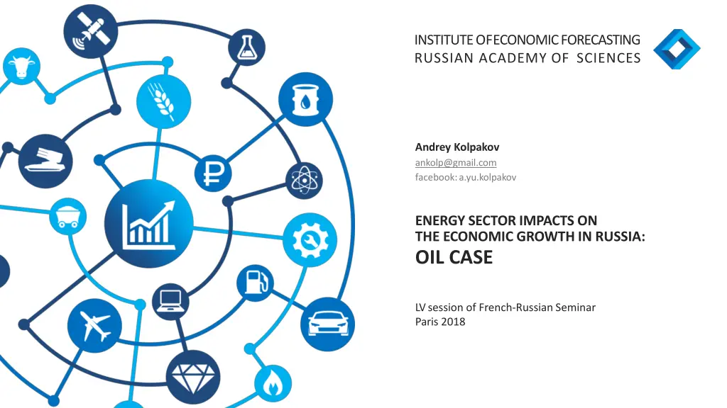 institute of economic forecasting russian academy n.w