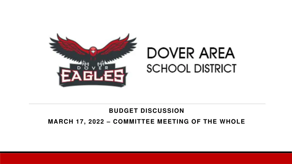 budget discussion n.w