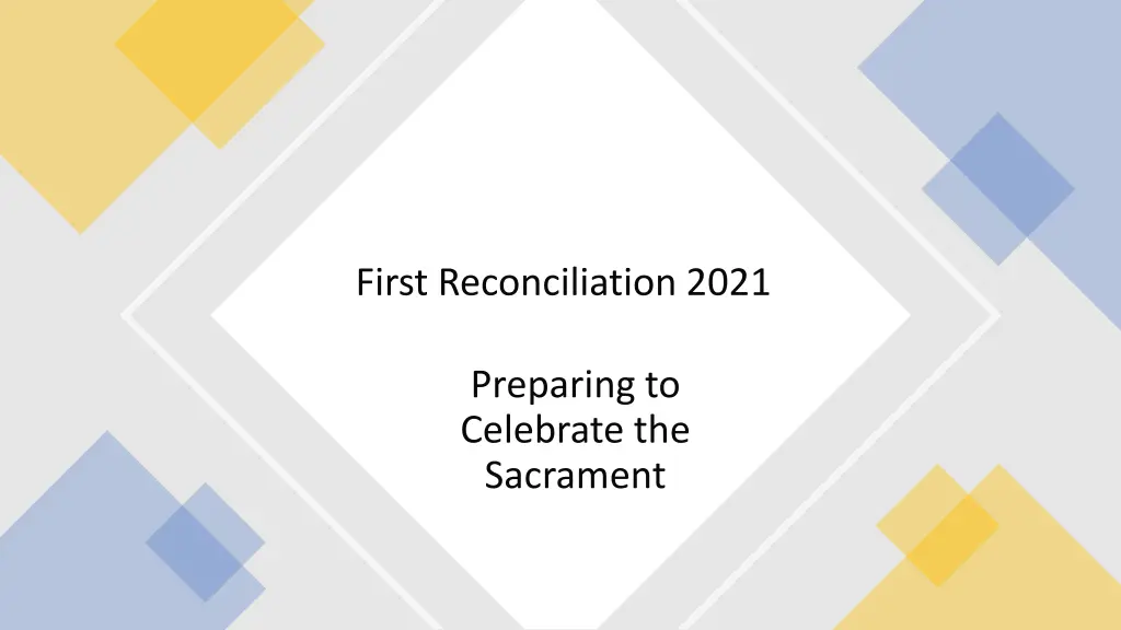 first reconciliation 2021 n.w