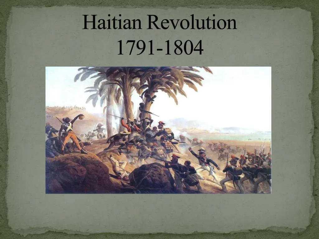 haitian revolution 1791 1804 n.w