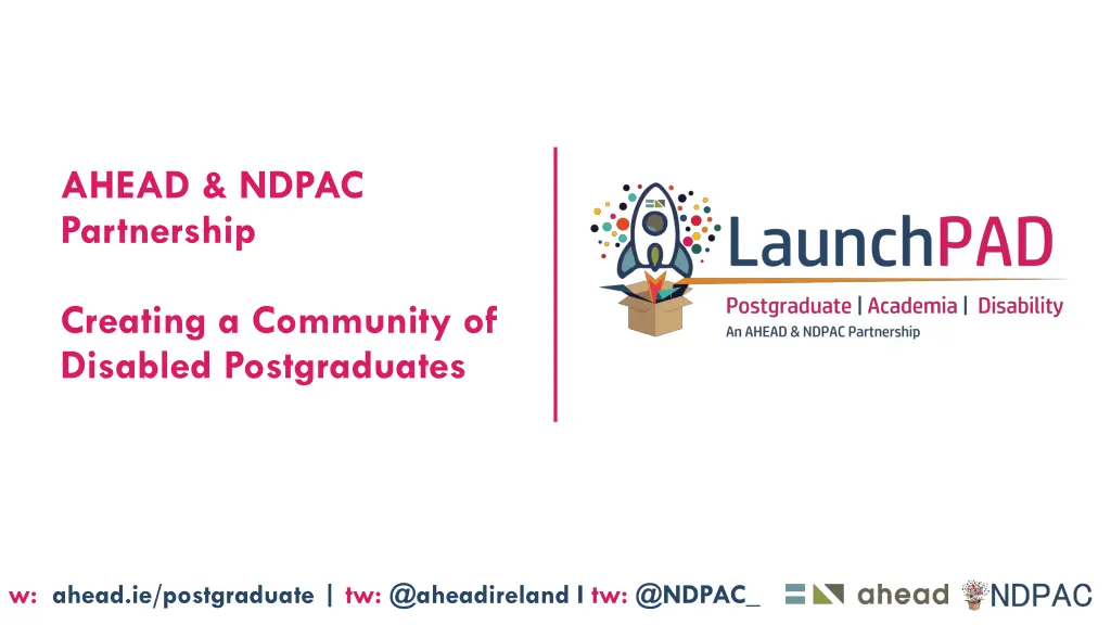ahead ndpac partnership n.w