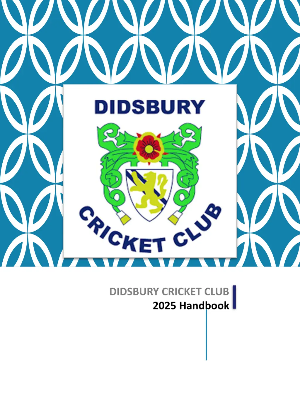 didsbury cricket club 2025 handbook n.w