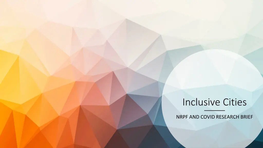 inclusive cities n.w