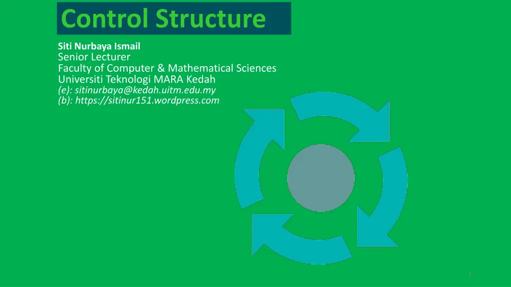 control structure n.w