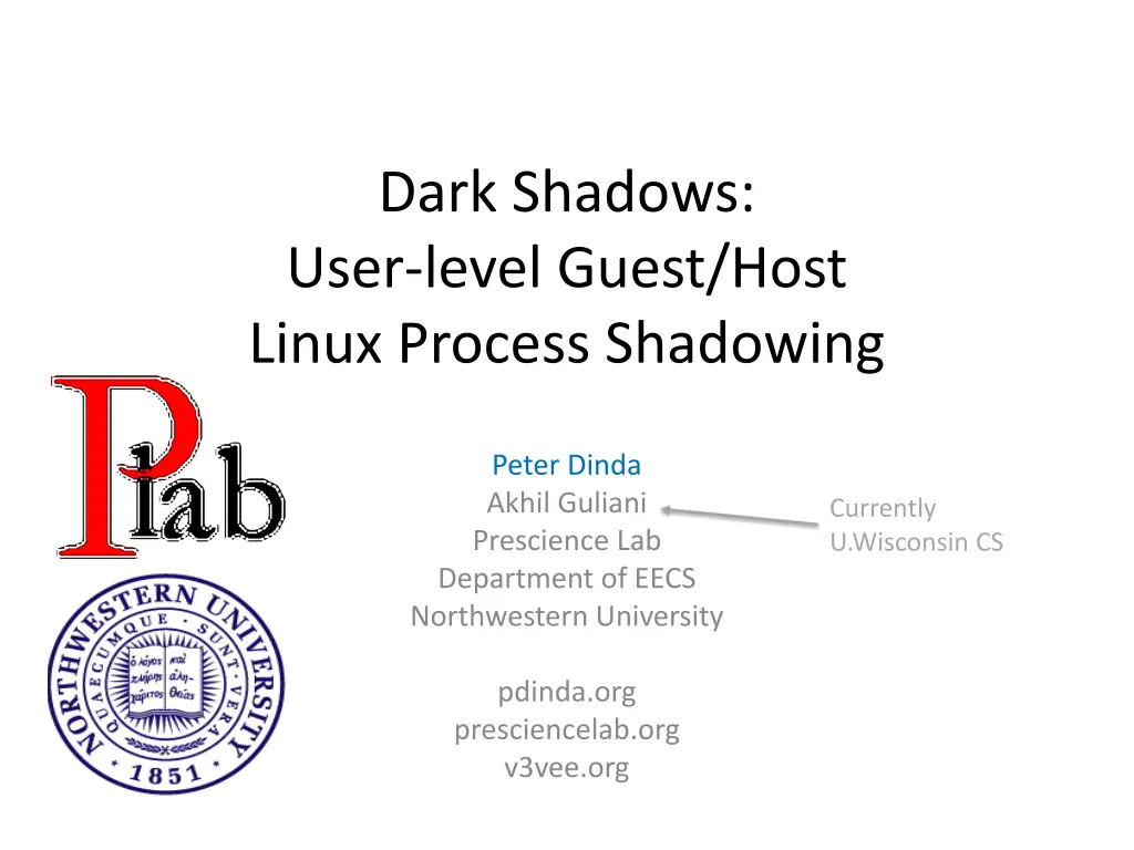 dark shadows user level guest host linux process n.w
