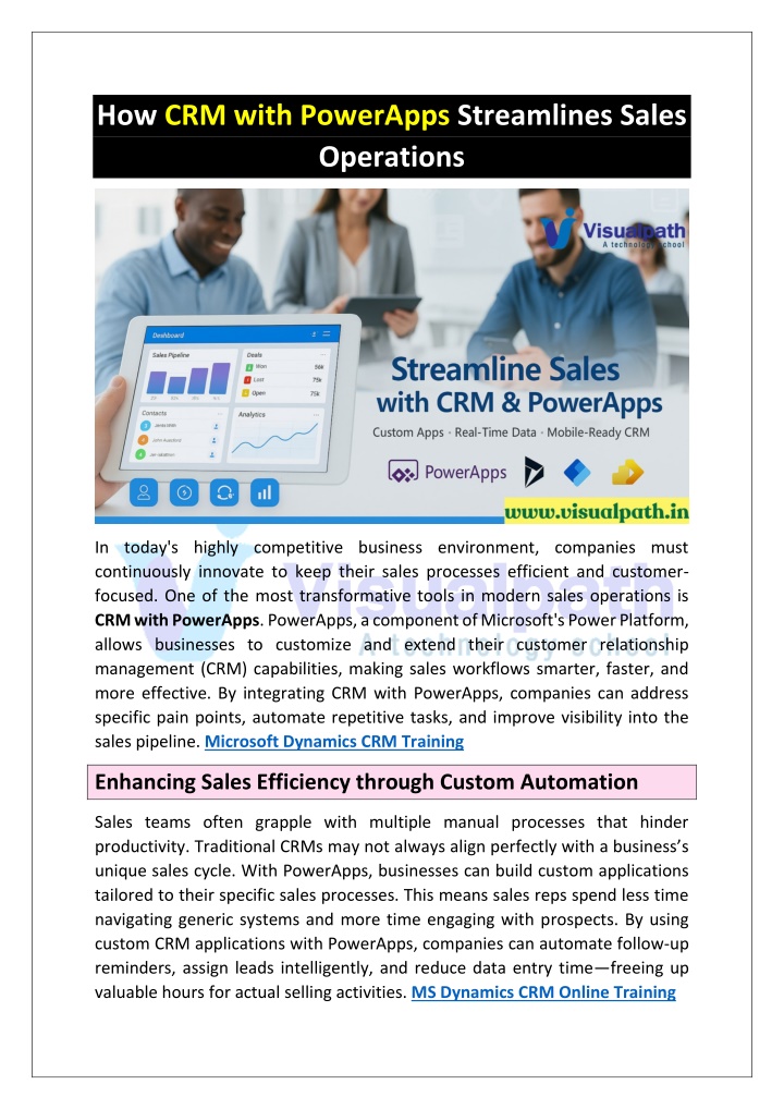 how crm with powerapps streamlines sales n.w