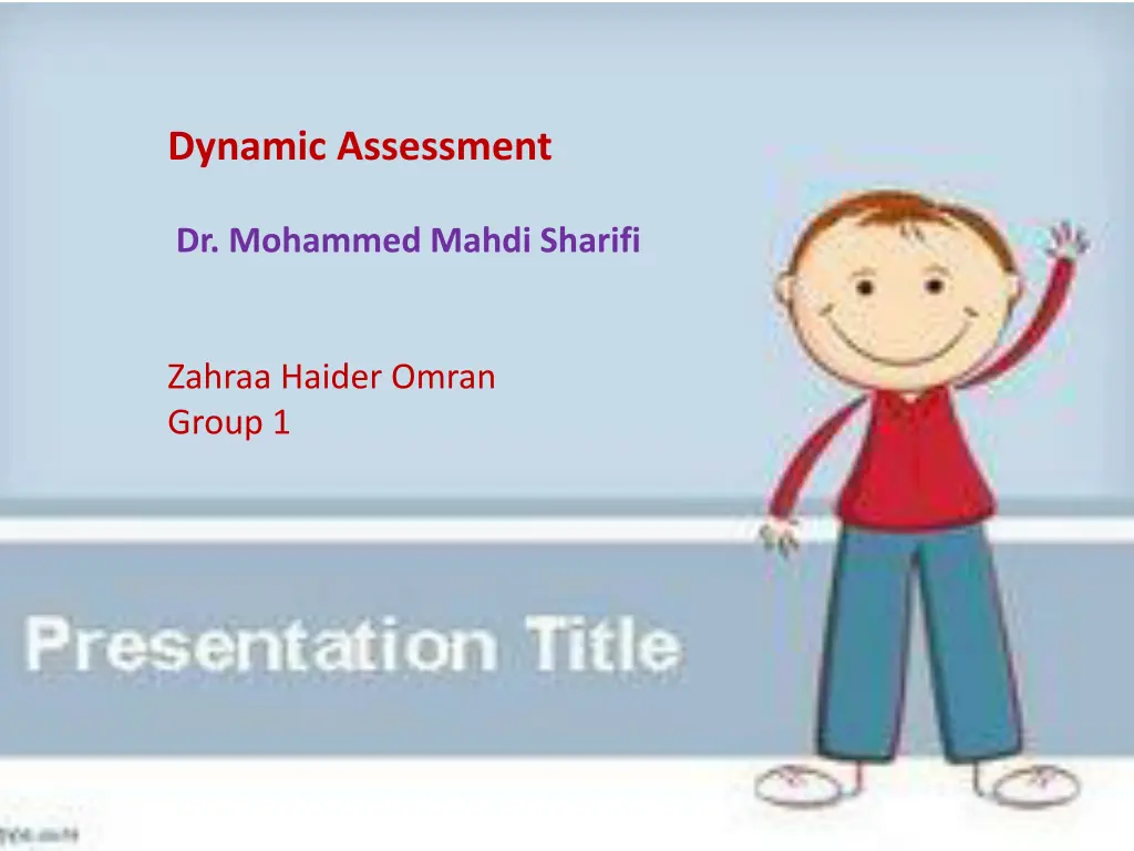 dynamic assessment n.w
