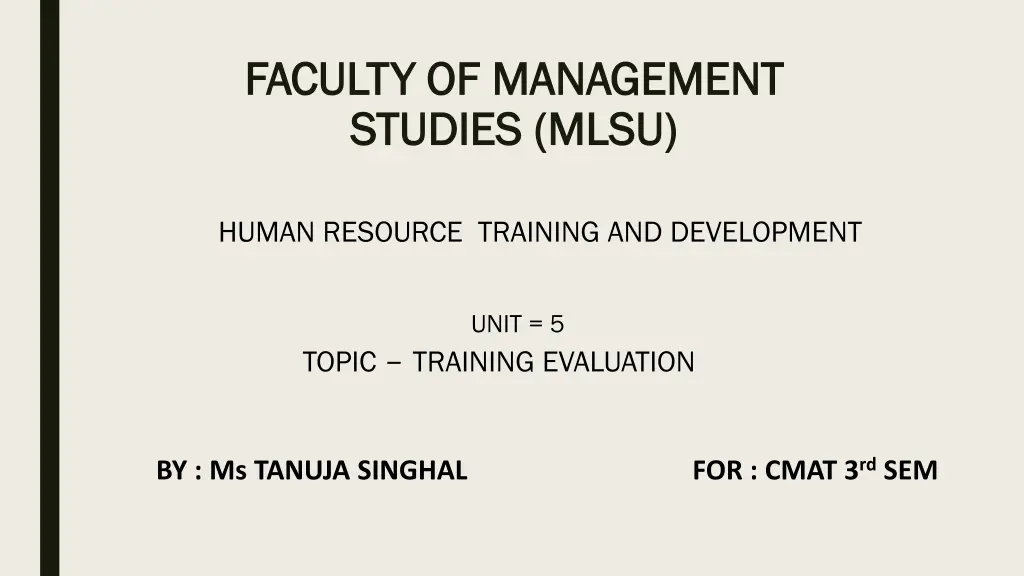 faculty of management faculty of management n.w