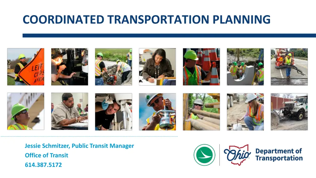 coordinated transportation planning n.w