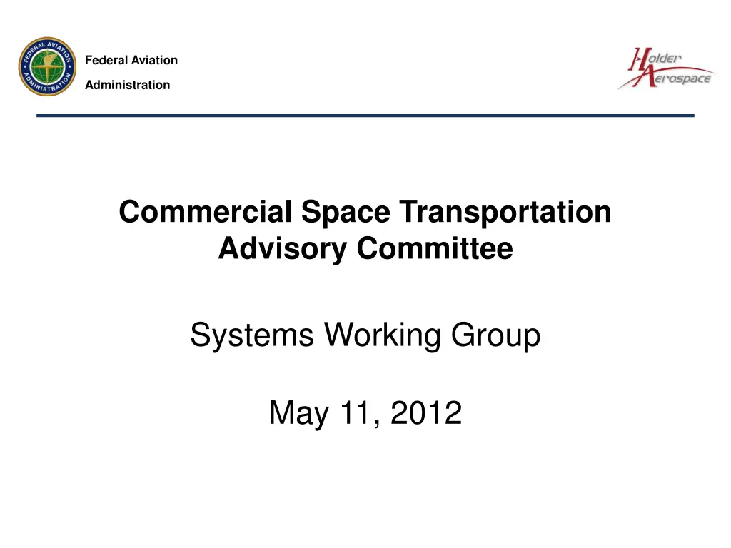 federal aviation n.w